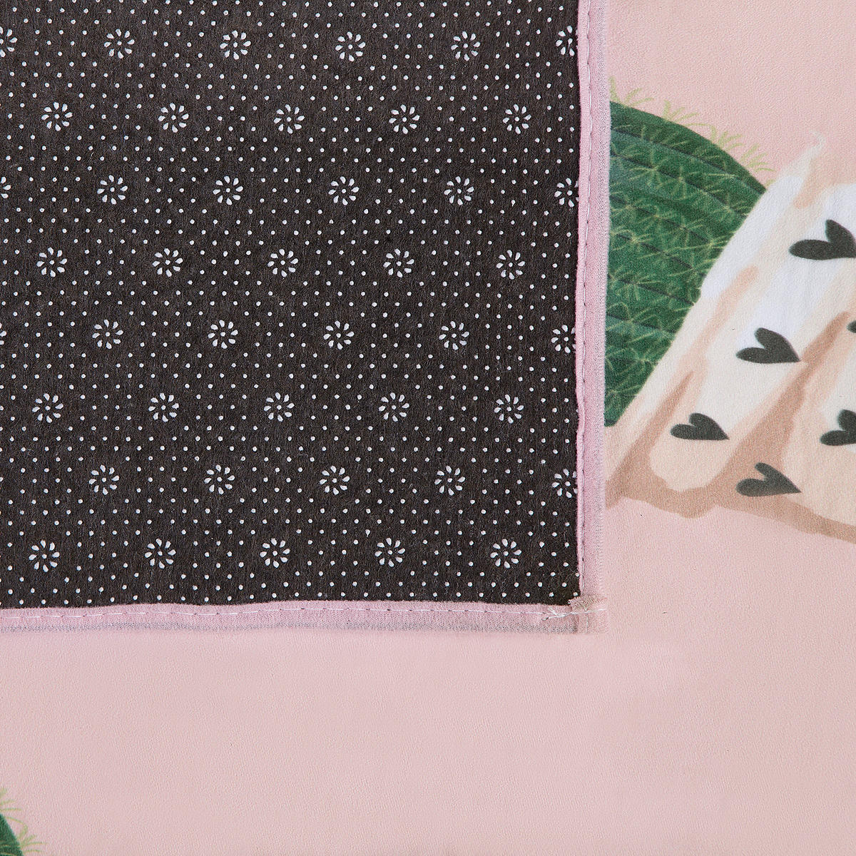 KURZFLOR-KINDERTEPPICH Eldivan 150/80 cm - Pink, Kunststoff (80/150cm) - Beliani