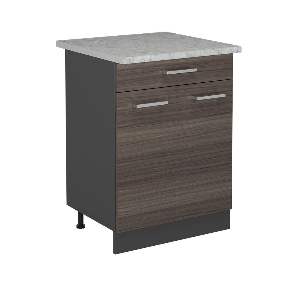 Vicco Küchenunterschrank Grau, Anthrazit 60x81.6x60 cm