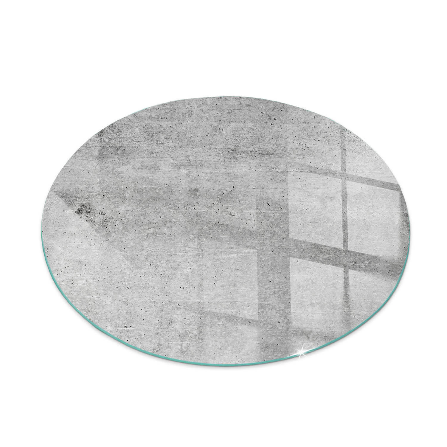 ArtPrintCave Glasplatte Grau 60x60x0.4 cm