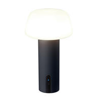 TISCHLAMPE MALO schwarz - Schwarz, Metall (11.5/11.5/21cm) - Lumisky