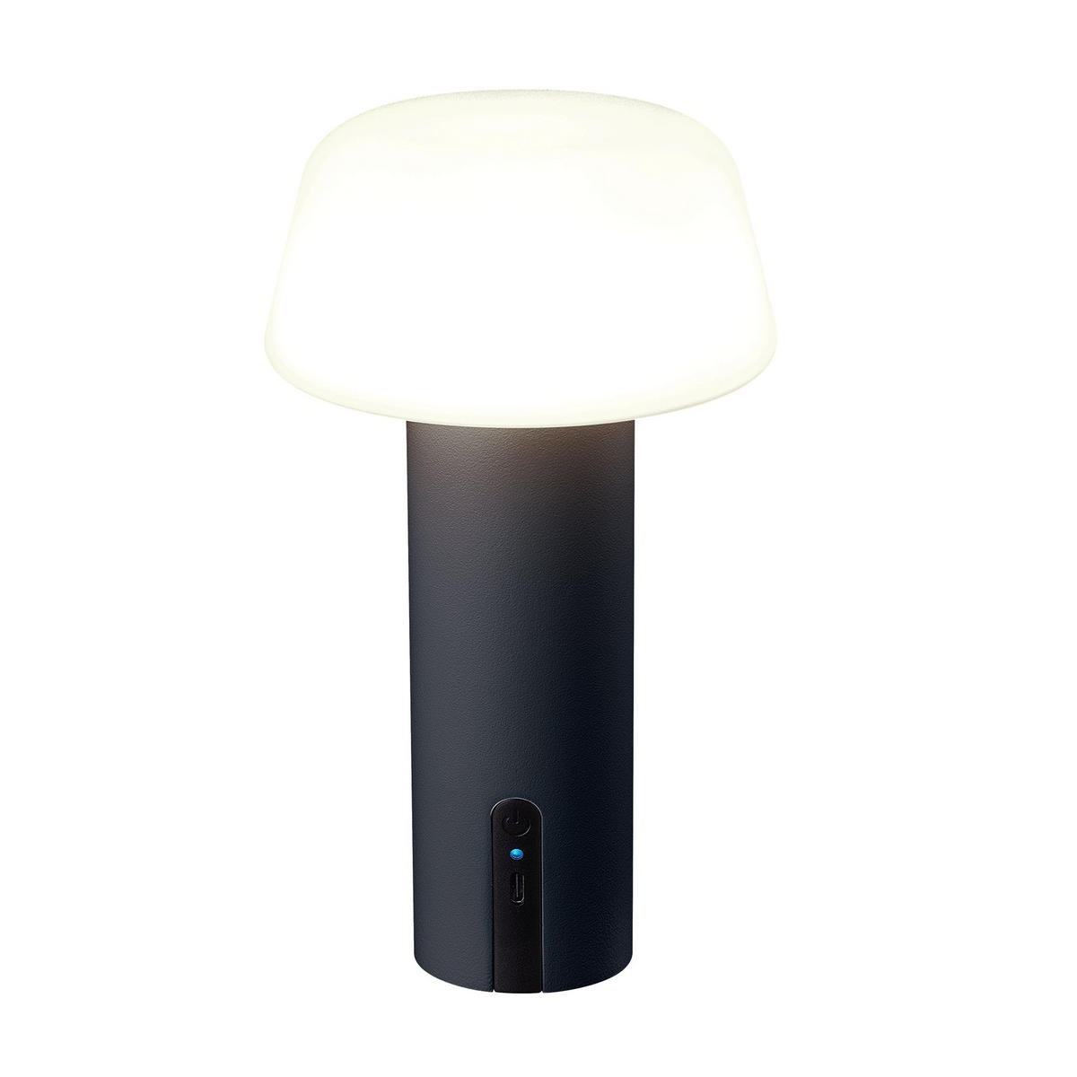 TISCHLAMPE MALO schwarz - Schwarz, Metall (11.5/11.5/21cm) - Lumisky