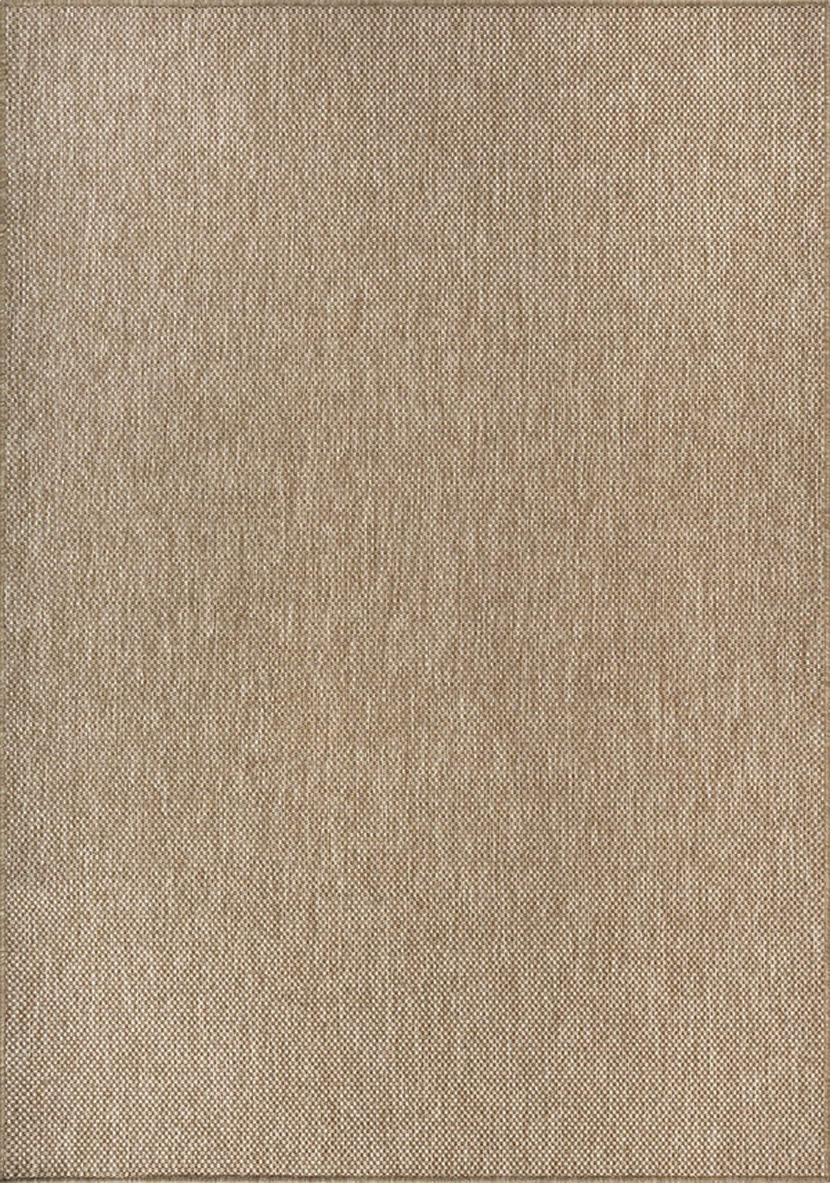 FLACHWEBTEPPICH Uni BORNO Polypropylen Natur 120 x 170 cm - Beige, Textil (120/170cm) - KADIMA DESIGN