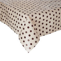 TISCHDECKE Waterproof 130x160 cm - Pink/Braun, Textil (200/140cm) - Butlers