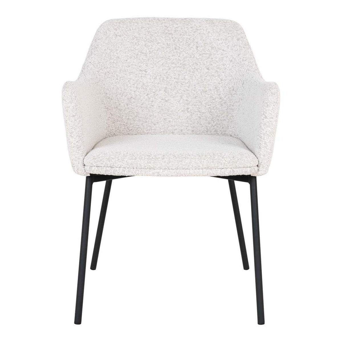 ESSZIMMERSTUHL weiß - Weiß, Textil/Metall (57/80/56cm) - ebuy24
