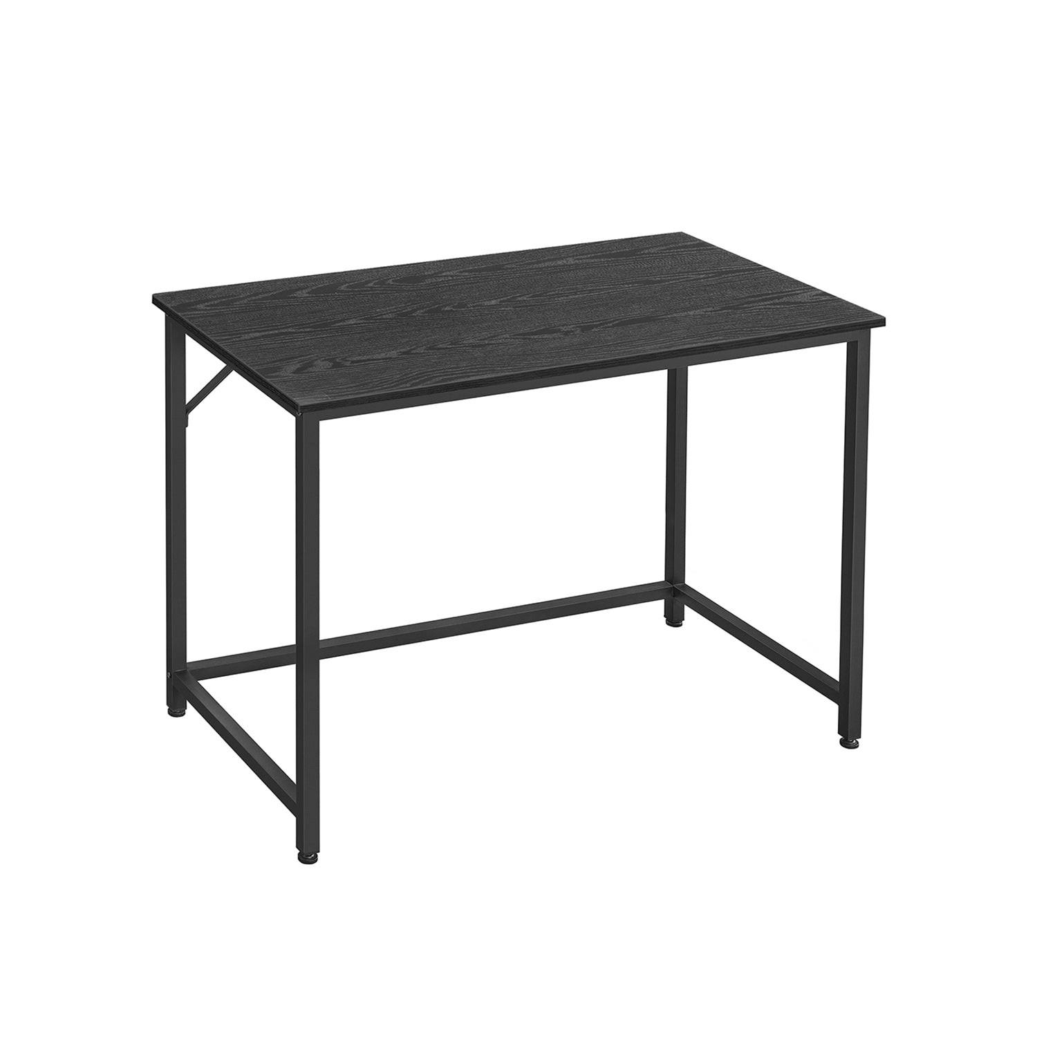 Hansiro Schreibtisch Schwarz 100x75x50 cm