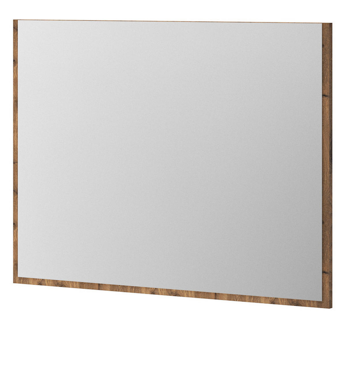 GARDEROBENSPIEGEL Nox Eiche, Wandspiegel 95 x 70 cm, Salud - Eichefarben, Holzwerkstoff (95/70/2cm) - Inn.Furn
