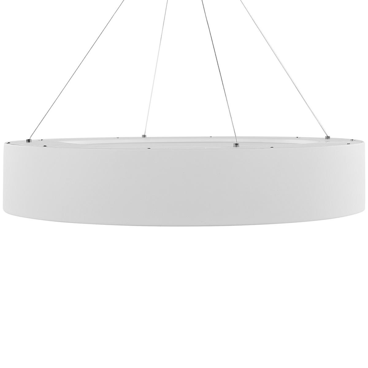 HÄNGELEUCHTE Lenya 60/60/150 cm - Weiß, Metall (60/60/150cm) - Beliani