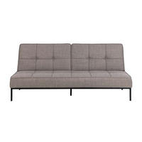 SCHLAFSOFA graubraun - Graubraun, Holzwerkstoff (198/87/95cm) - ebuy24
