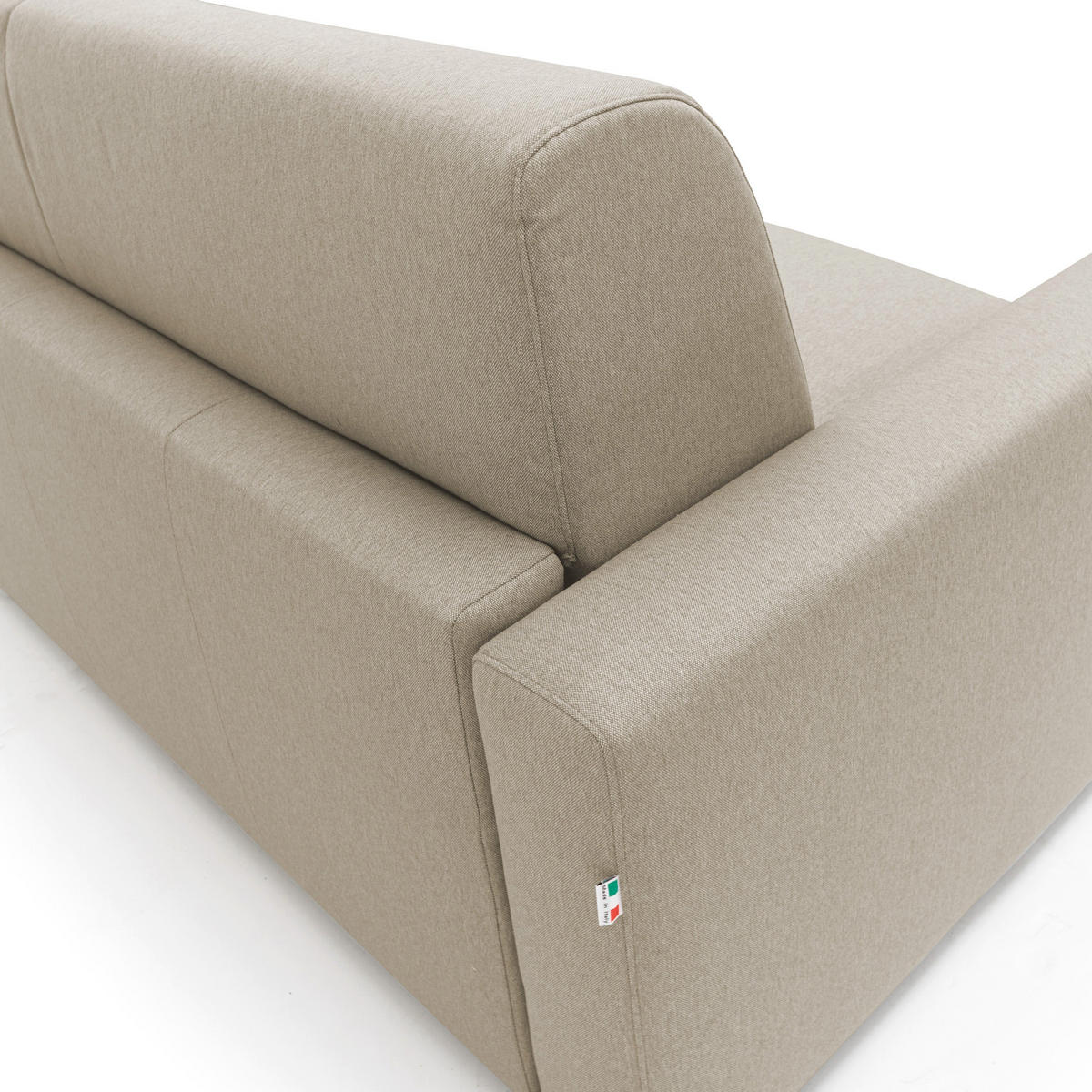 SCHLAFSOFA Kansas - Beige, Textil (192/92/95cm) - Divani.store