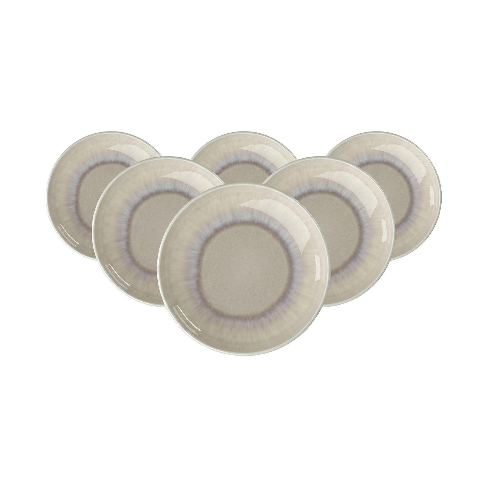 TELLER Perlemor Sand beige ø 16 cm 6er Set - Beige, Keramik (16cm) - like.Villeroy & Boch