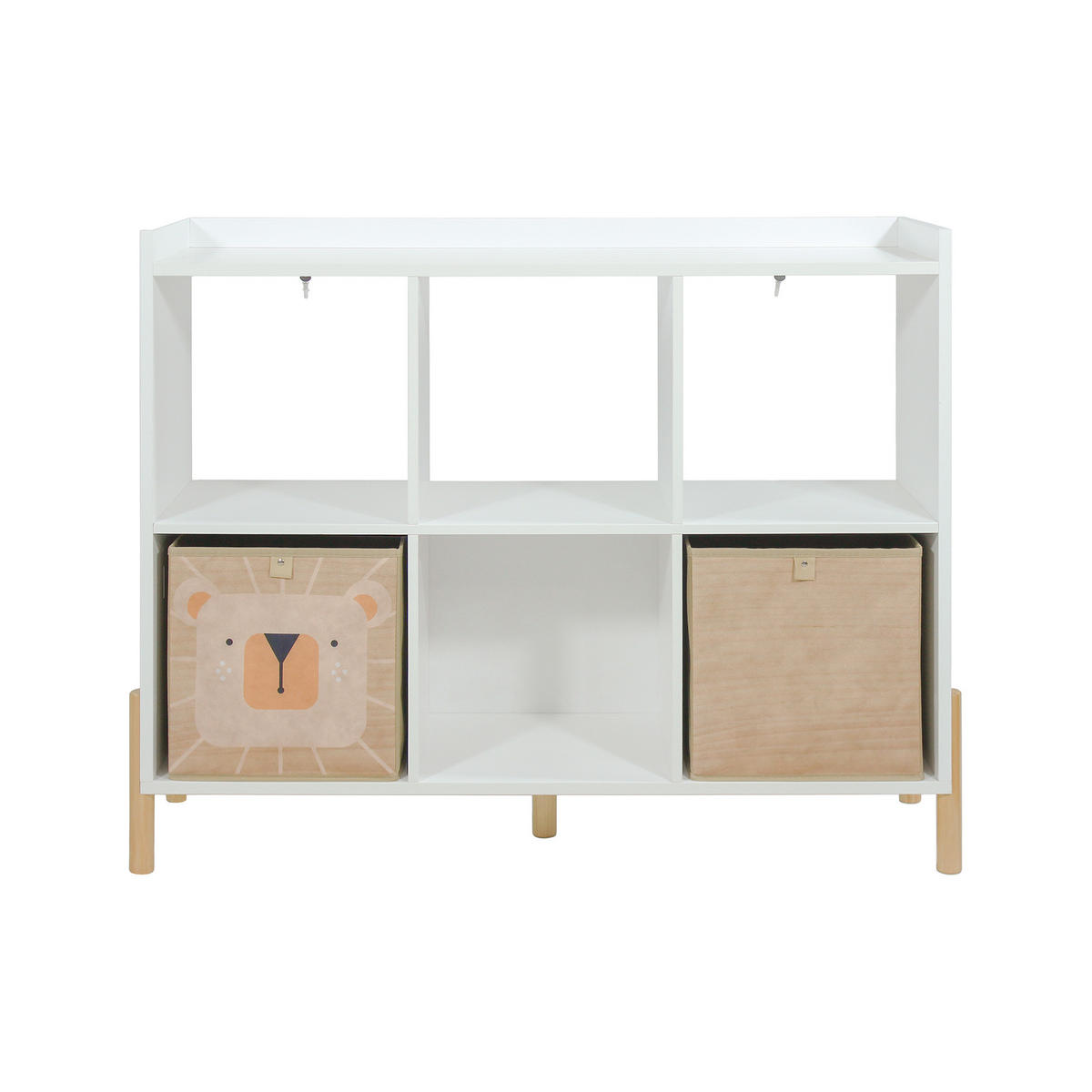 KINDERKOMMODE Weiß 98,5/30/78 - Weiß, Holz (98/78/30cm) - Mobili Rebecca