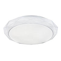 LED DECKENLEUCHTE Metall Weiß - Weiß, Metall (50/50/9cm) - Globo Lighting