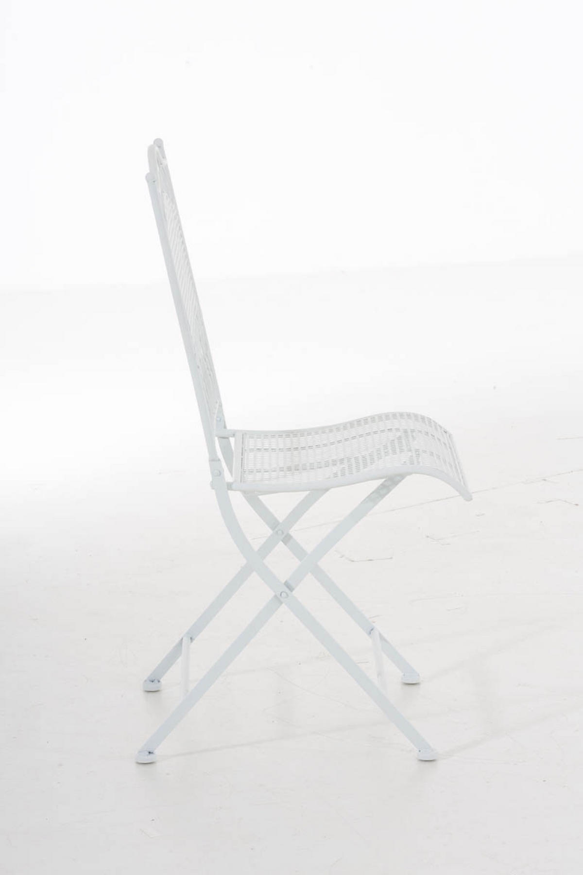 GARTENTUHL Kirstin weiß - Weiß, Metall (41/50/91cm) - TPFGarden