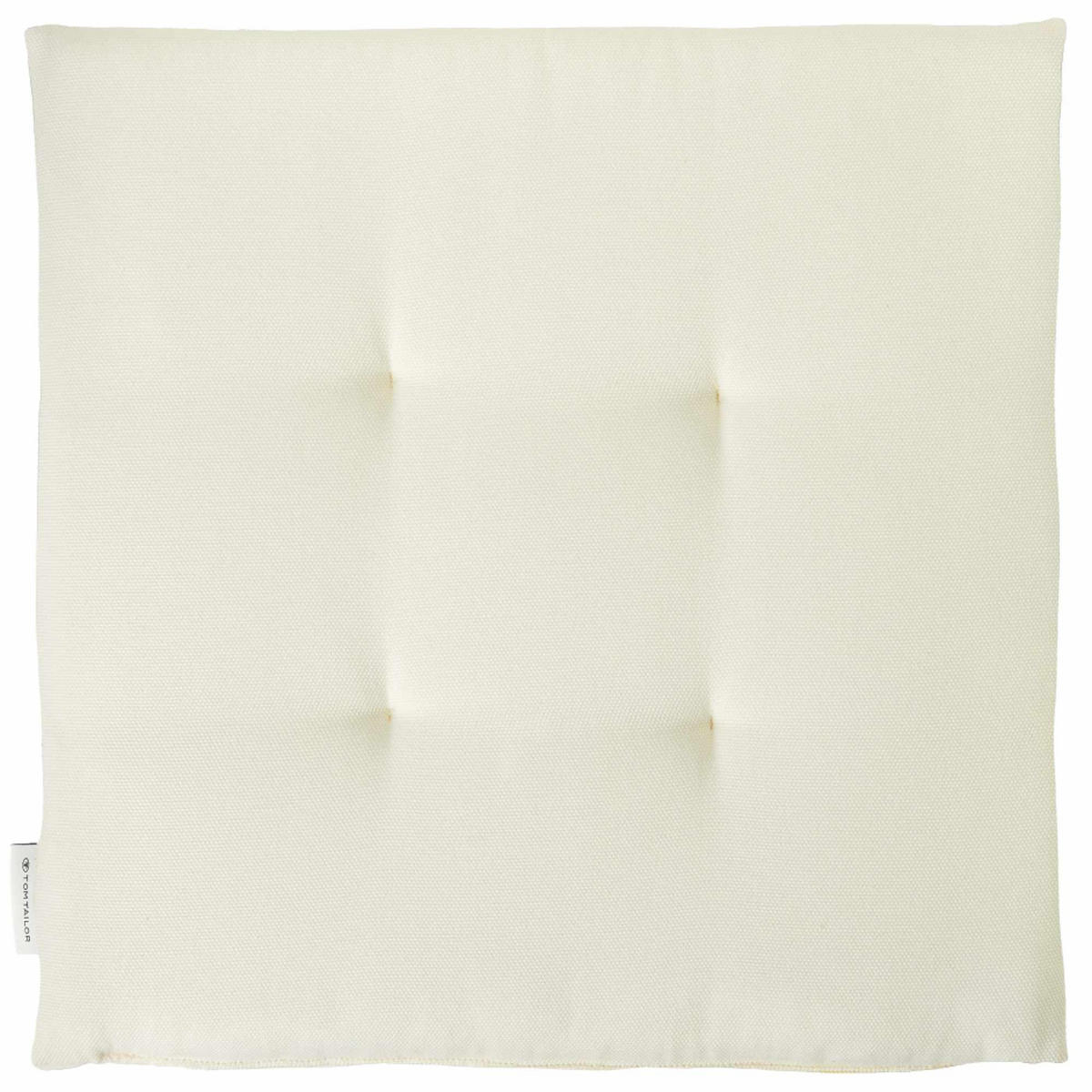 SITZKISSEN DOVE CHAIRPAD - Gelb, Textil (40/40/2cm) - Tom Tailor