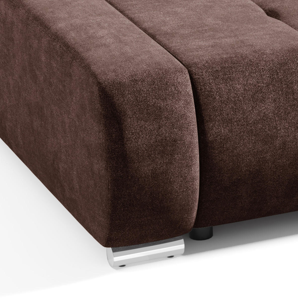 SCHLAFSOFA Jonas 3 Sitzplätze Braun - Braun, Holzwerkstoff (240/85/110cm) - Petits-meubles