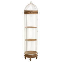 REGAL aus Holz und Metall 40x40x176 cm - Braun, Metall (40/176/40cm) - Wanderlust