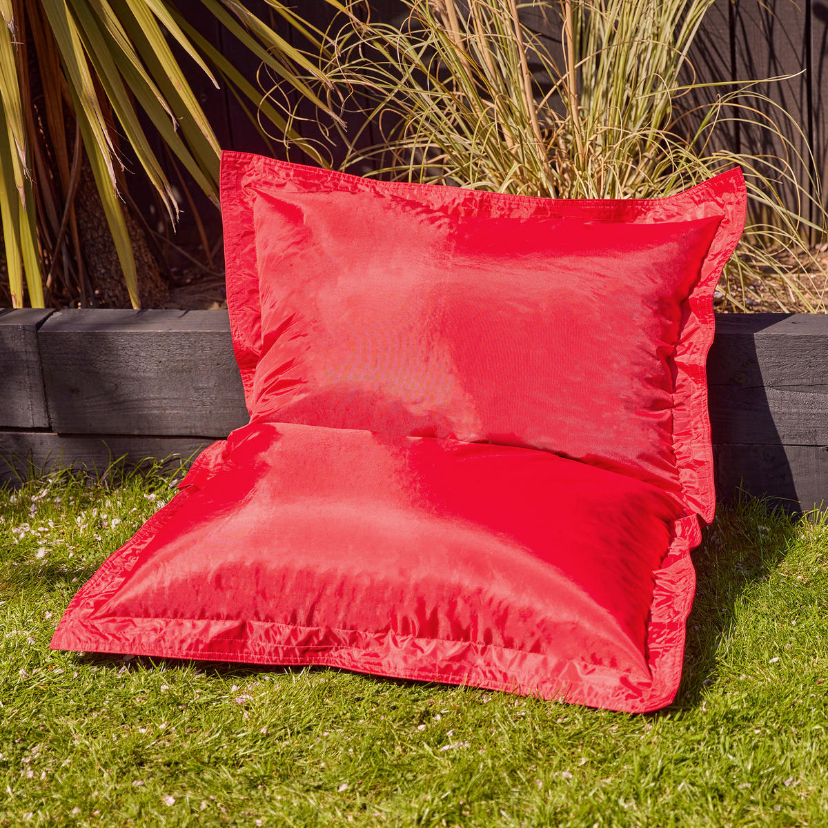 OUTDOORSITZSACK für Kinder - Rot, Kunststoff (100/20/125cm) - Veeva