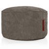 SITZSACK-HOCKER Pouf "Cord" 45x25cm - Anthrazit, Textil (45/25/45cm) - Green Bean