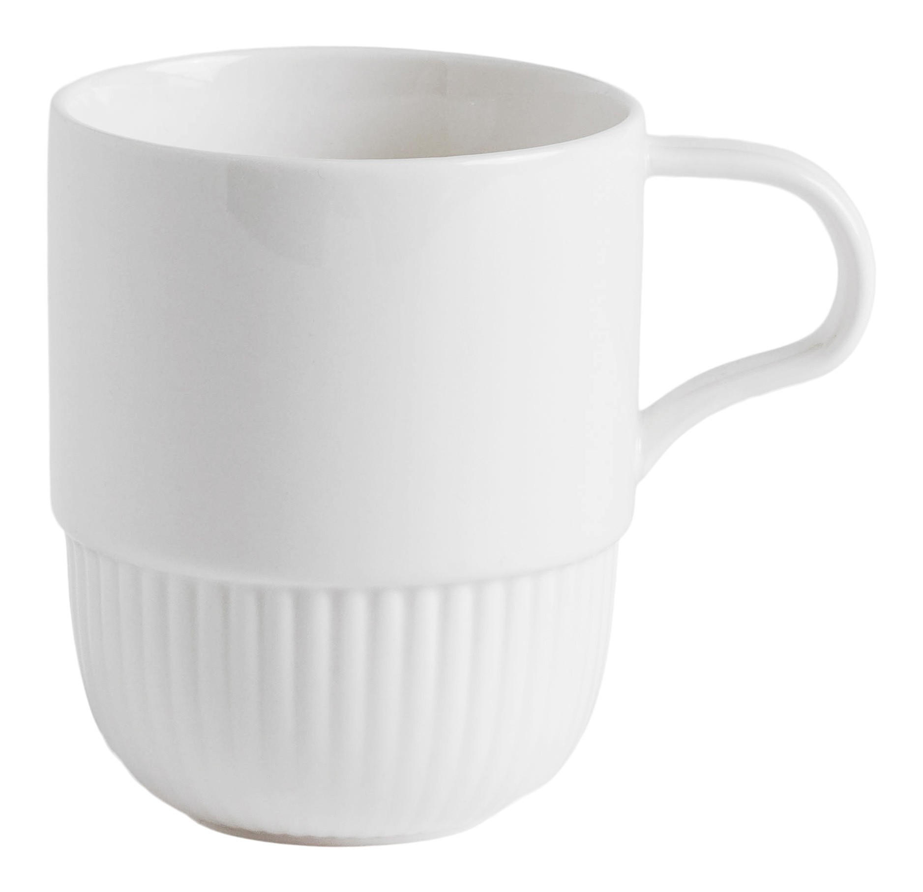 BECHER Sandino - Weiß, Keramik (0.35L) - home&you