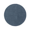 WOLLTEPPICH rund Bent Blau ø 150 cm rund - Blau, Textil (150/150cm) - benuta Nest