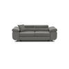 SOFA 2-SITZER MIT SCHLAFFUNKTION RIGATTO Grau - Grau, Textil (100/71/209cm) - Mebligo