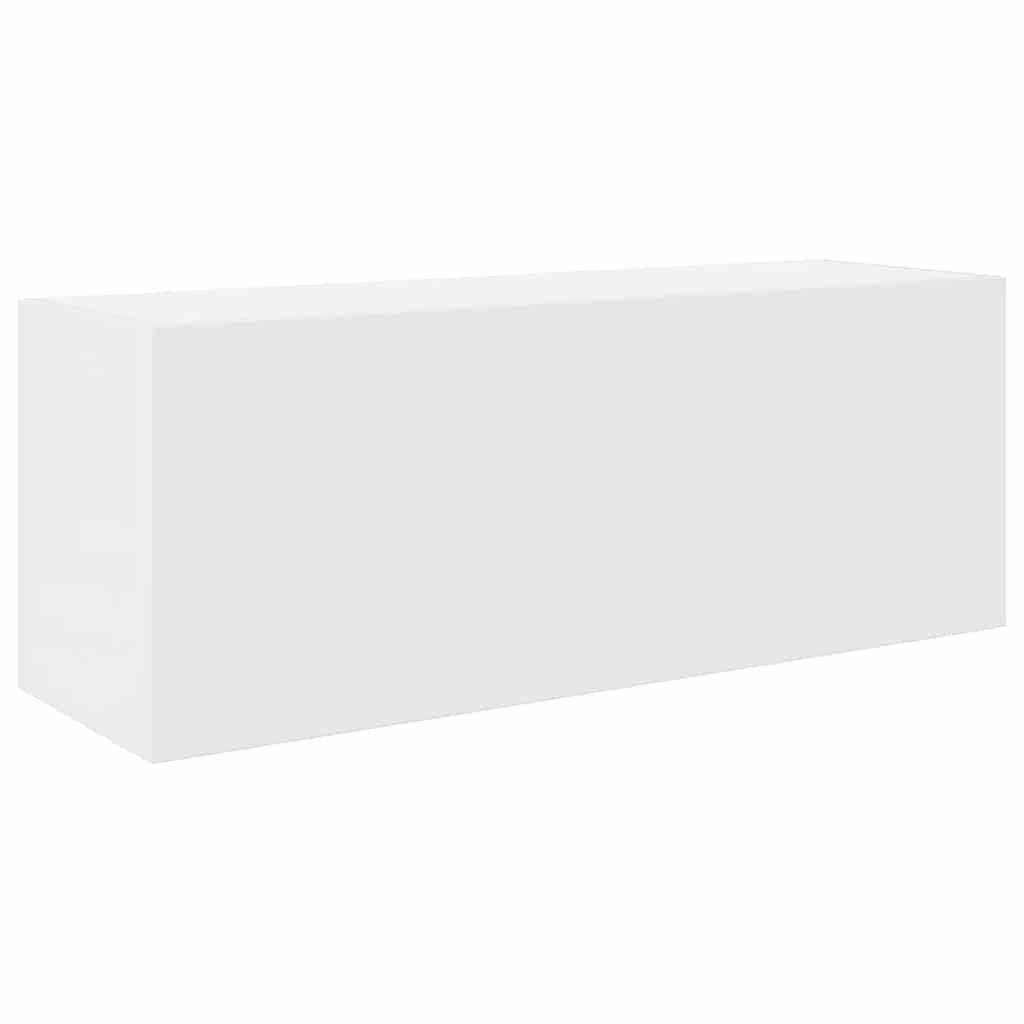 vidaXL Bad-Wandschrank Weiß 25x30x80 cm