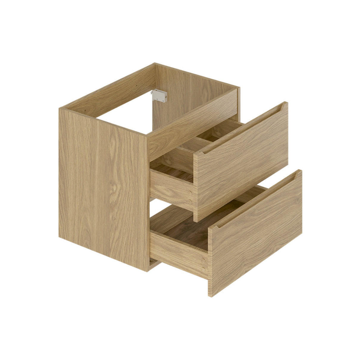SKRINKA POD UMÝVADLO 80.6cm Viggo Drevo - hnedá, kompozitné drevo (80.6/52.2/46.5cm) - Petits-meubles