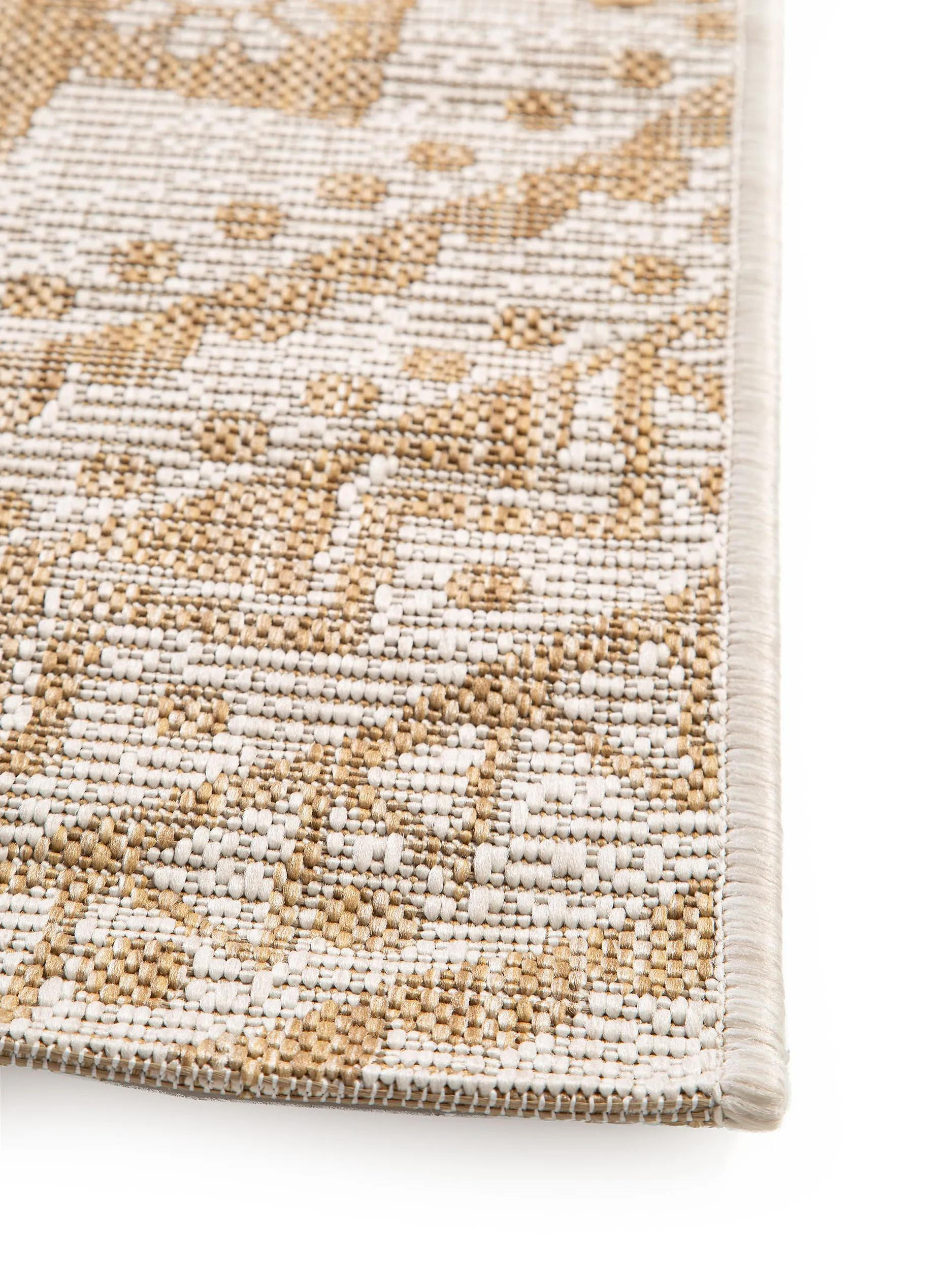 benuta Outdoorteppich Creme 300x400 cm