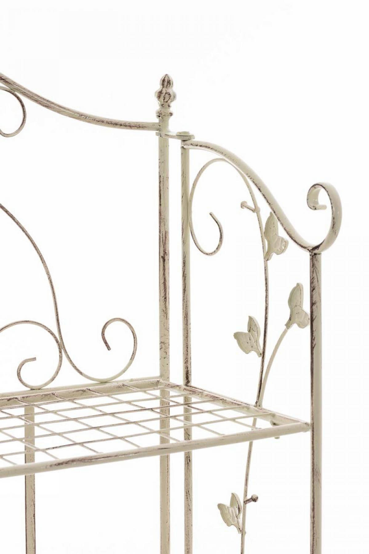 STANDREGAL Metall Antik-Creme - Creme, Metall (60/158/33cm) - CLP