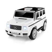 ELEKTROAUTO Mercedes Benz G500 Weiß - Weiß, Metall (114/53.5/67cm) - COSTWAY