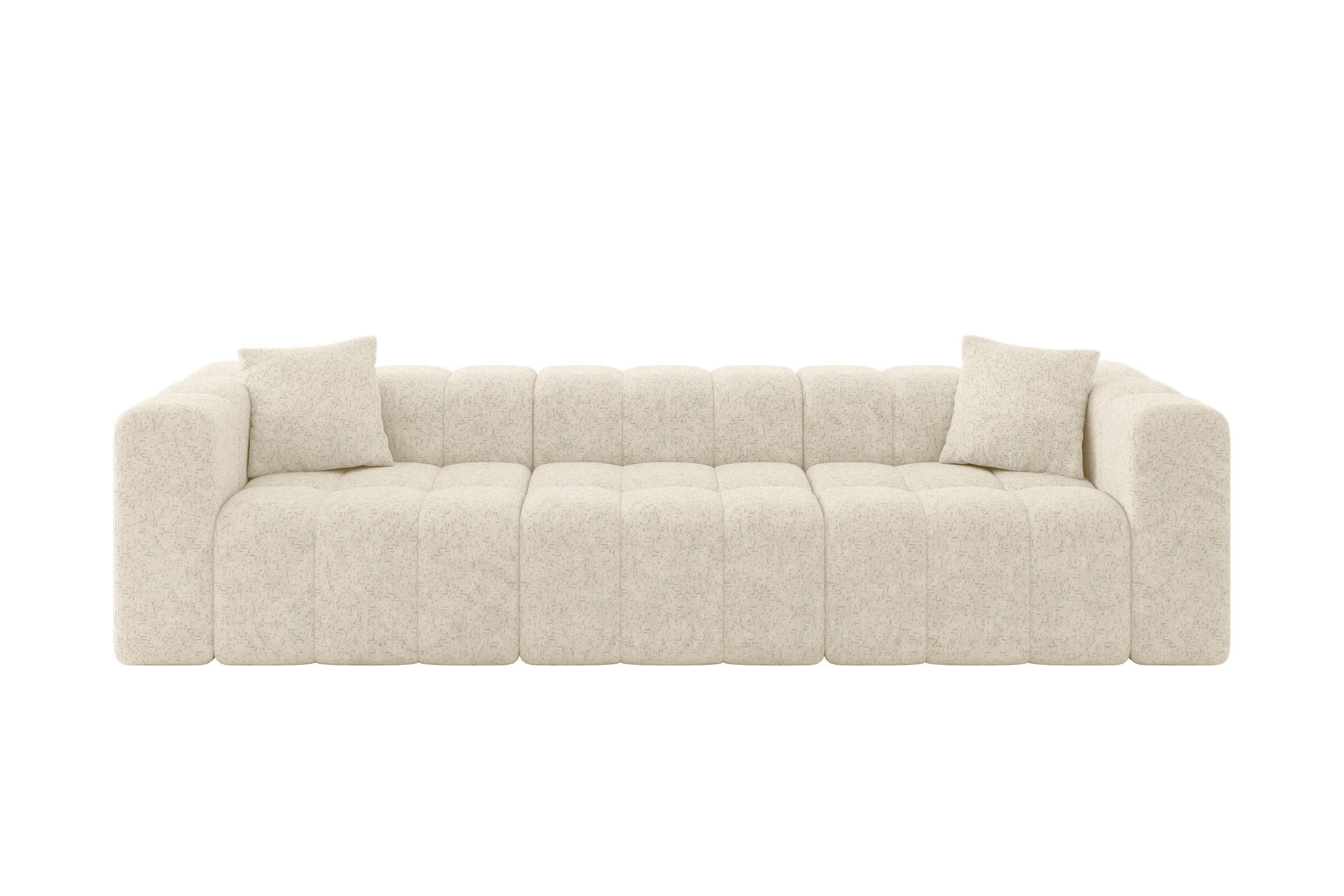 Altdecor Sofa Ecru 315x71x90 cm