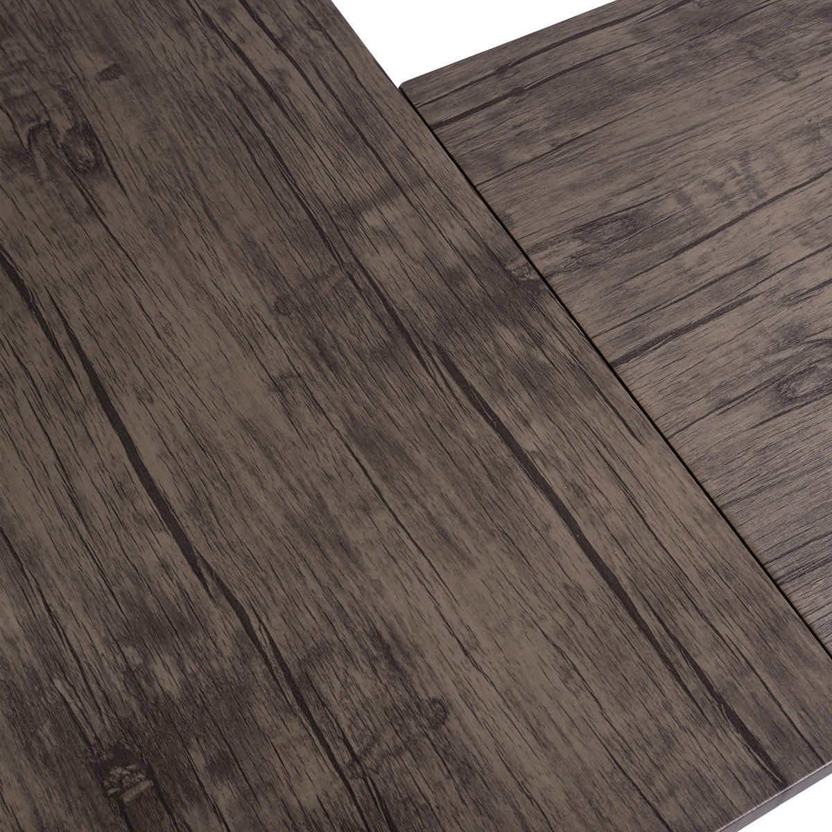 ECKSCHREIBTISCHE 120/50/75 cm in Braun - Braun, Holzwerkstoff/Metall (120/50/75cm) - Urban Meuble