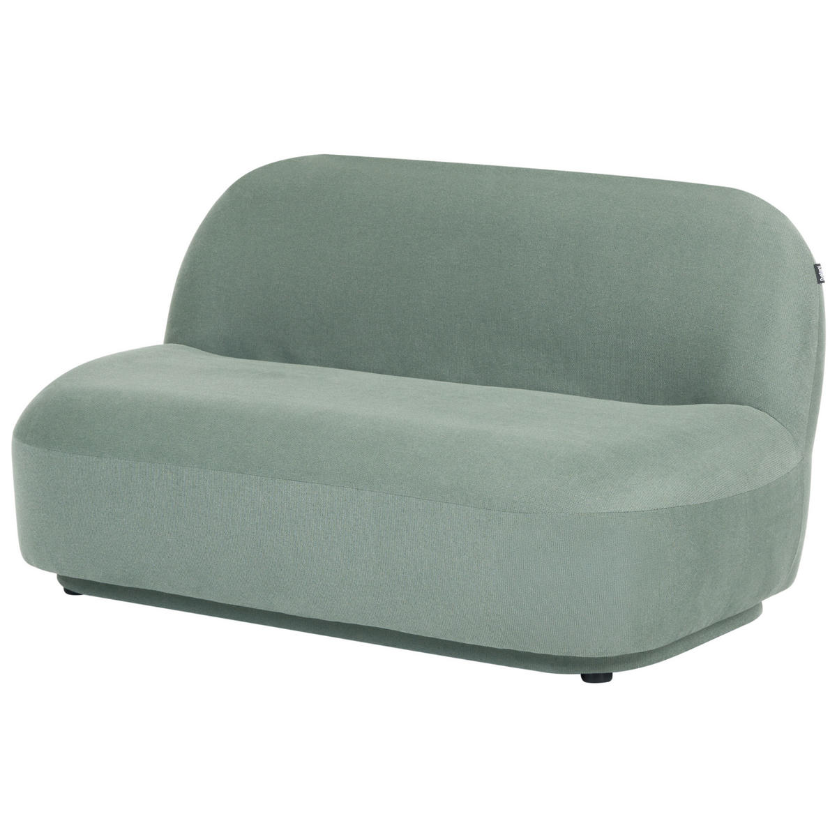 POHOVKA 2-místná Látka Světle zelená Lovberg - světle zelená, textil (138/74/80cm) - Beliani