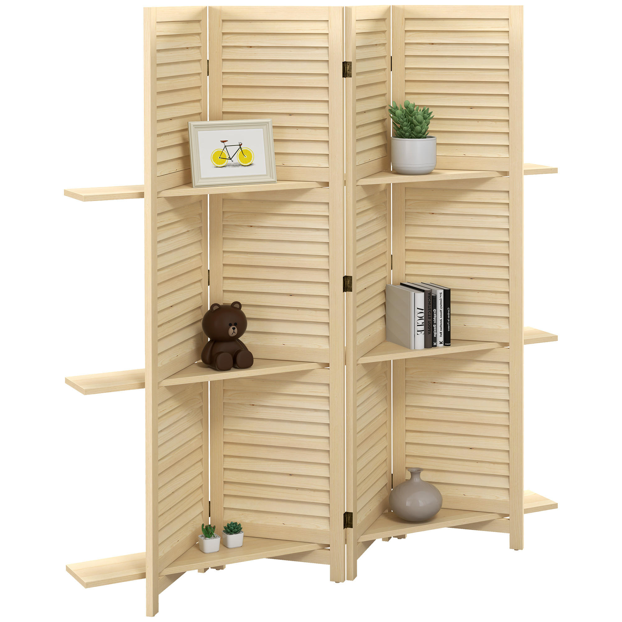 ComfortXL Paravent Natur 160x160x1.9 cm