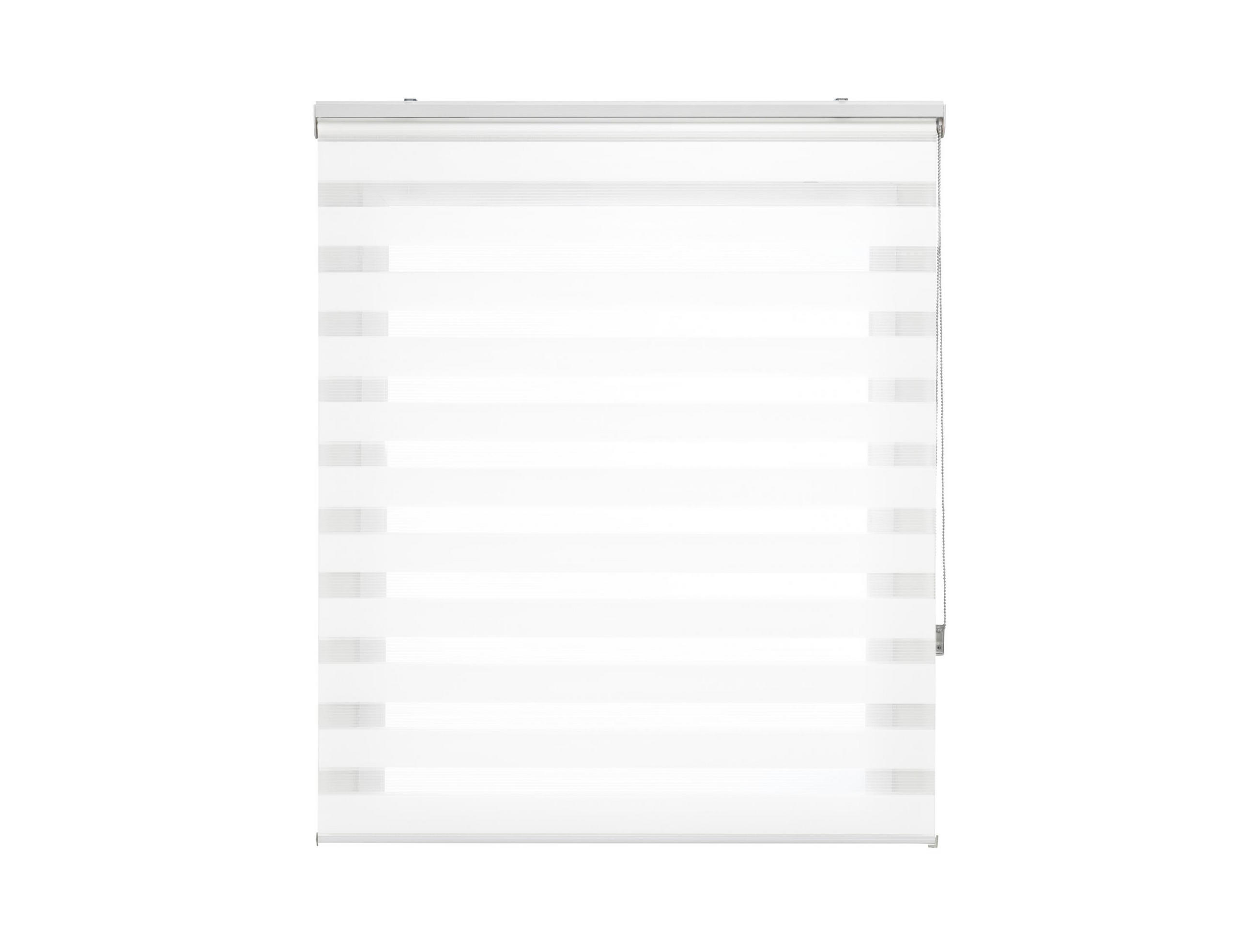ROLLO Polyester Transluzent Cream 130x180 - Creme, Textil (130/180/1cm) - Purline