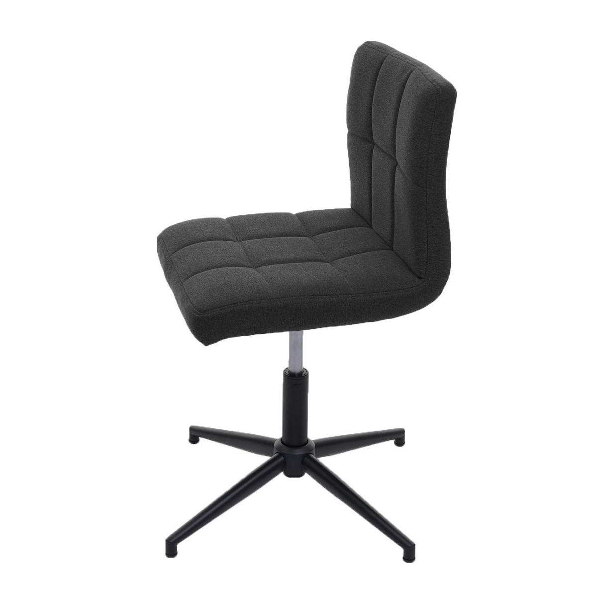 ESSZIMMERSTUHL Anthrazit 2er-Set - Anthrazit, Textil (64/90/64cm) - MCW