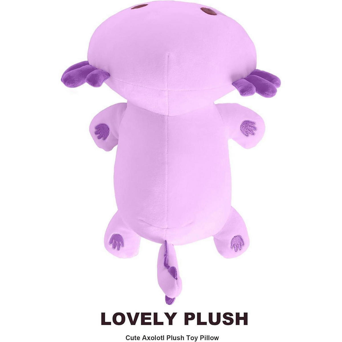 PLÜSCHTIER Axolotl 50cm Violett - Lila, Textil (28/50cm)