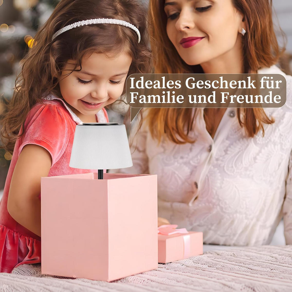 TISCHLEUCHTE Strahldel 13/30.5/13 cm - Schwarz, Metall (13/13/30.5cm) - ZMH