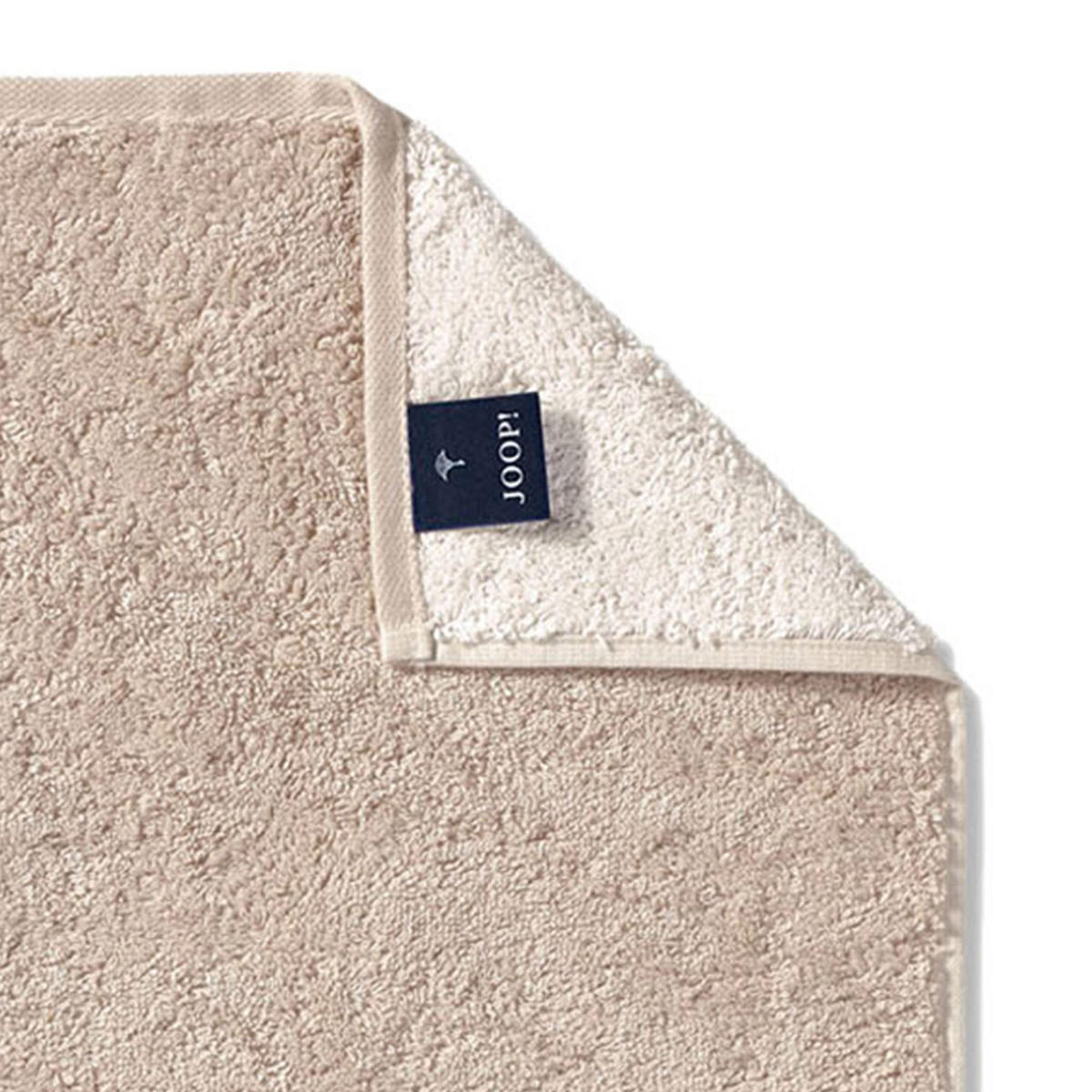 GÄSTETUCH Unisex Classic Frottier Beige 3er Pack Baumwolle - Beige, Textil (200/135cm) - Joop!