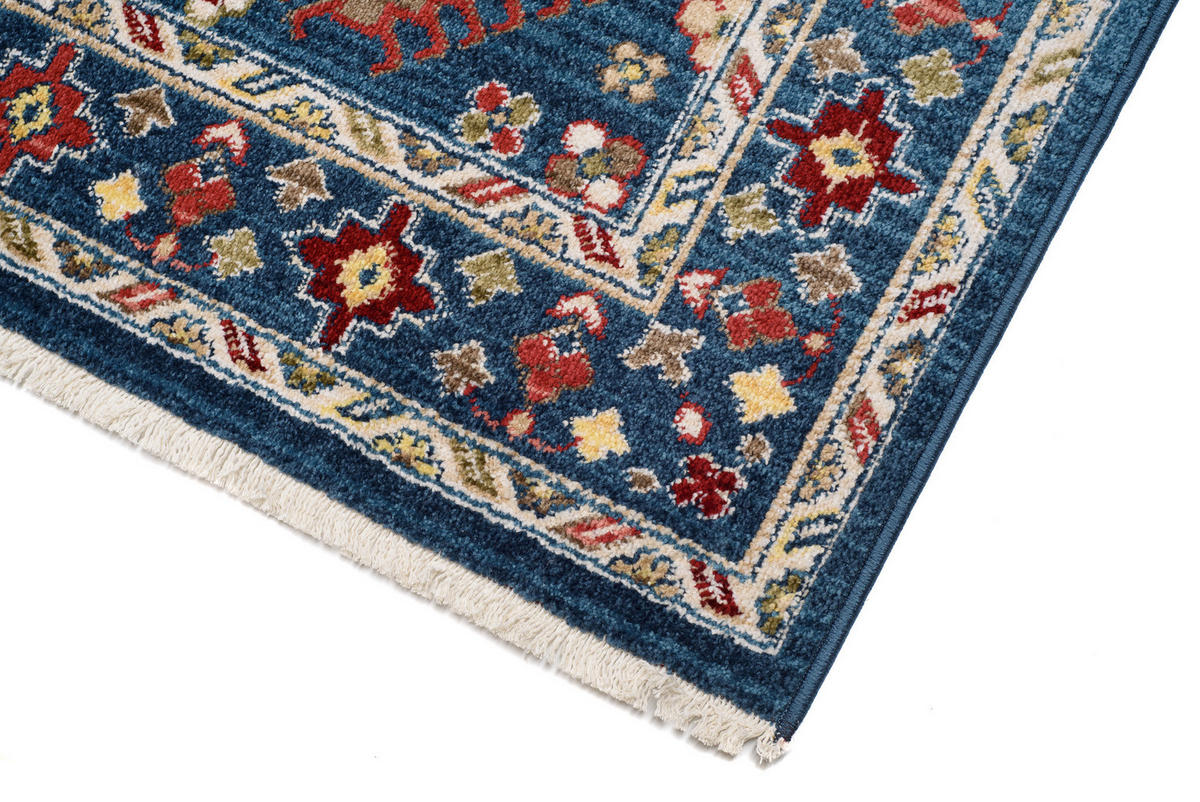 TEPPICH RIVIOLI Blau 80/150 cm - Blau, Textil (80/150cm) - Tapiso