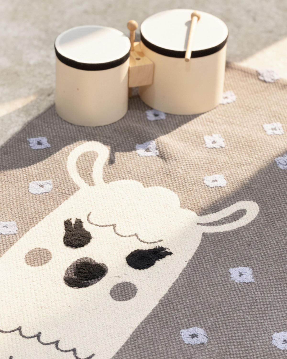 KURZFLOR-KINDERTEPPICH Lubuk 150/80 cm - Braun, Textil (80/150cm) - Beliani