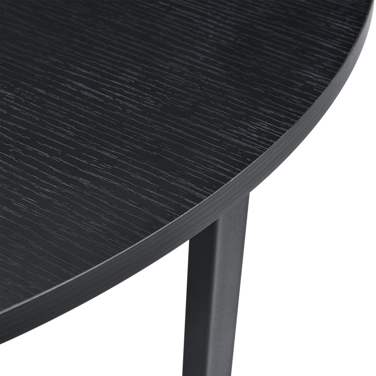 COUCHTISCH Vadstena 80/80/45 - Schwarz, Holzwerkstoff (80/80/45cm) - [en.casa]