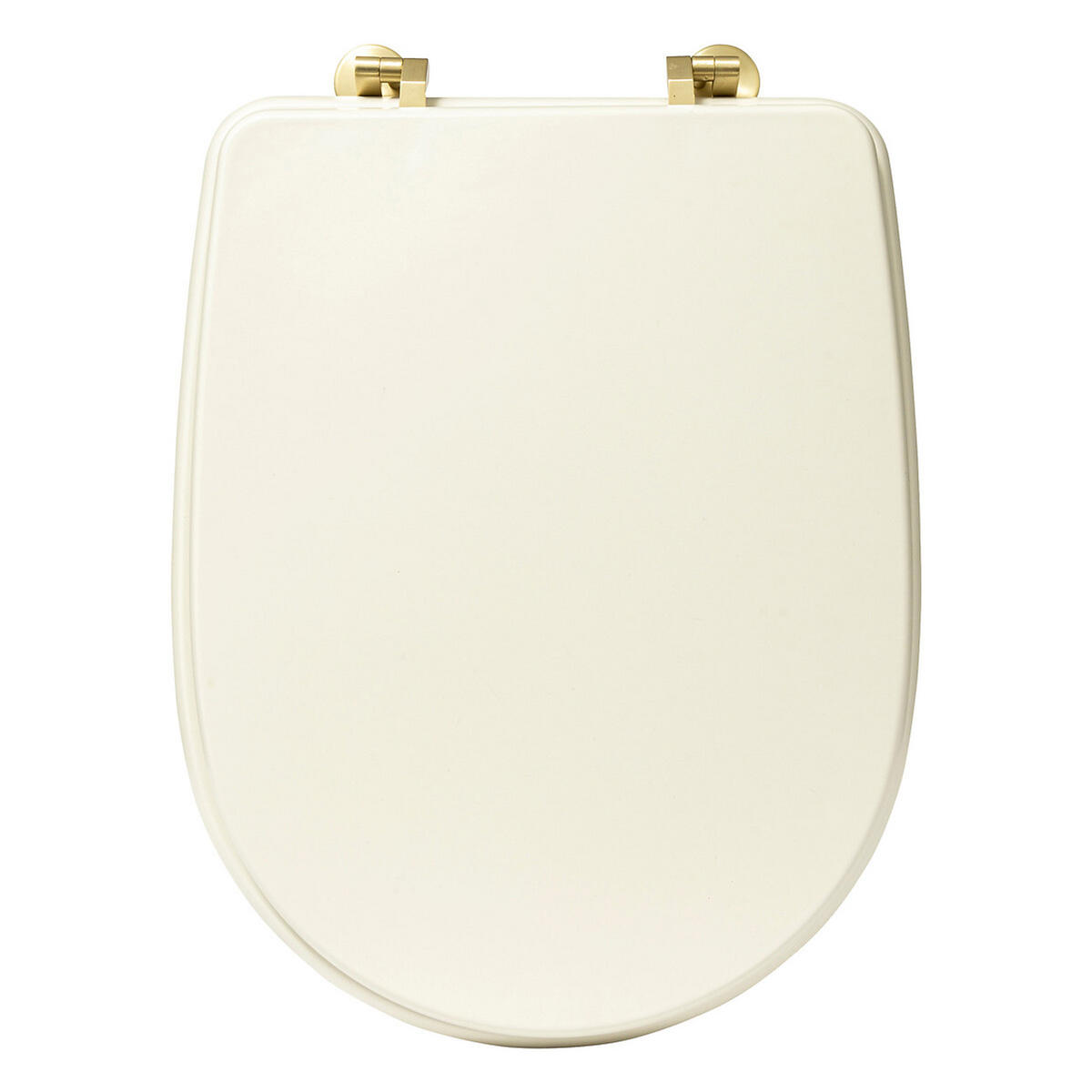 TOILETTENDECKEL Duo, HDF, Beige - Beige, Holzwerkstoff (5.3/47.2/36cm) - 5five Simply Smart