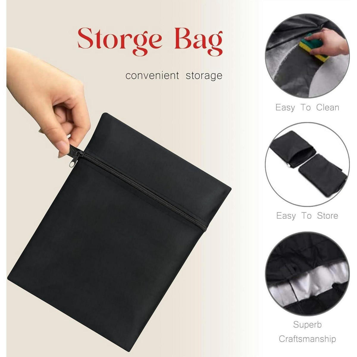 GRILLABDECKUNG Oxford 100 x 60 x 90 cm - Schwarz, Textil (60/90/100cm)