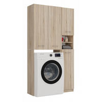 ORMAR ZA PERILICU Kupaonski set Sonoma 96/180/30 - hrast Sonoma, drvni materijal (96/180/30cm) - RAUMHIRSCH FURNITURE