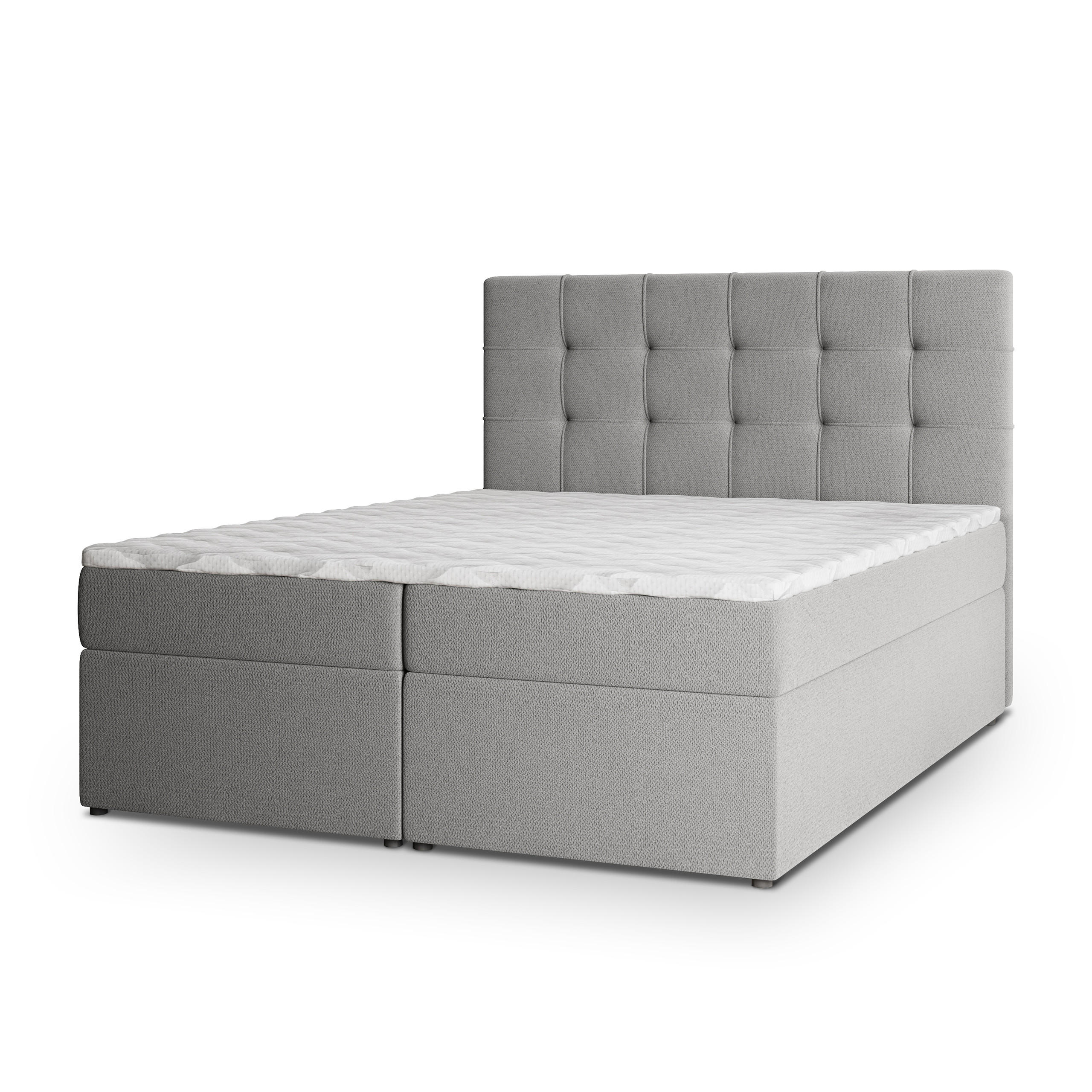 Masseno Boxbett Grau 180x200 cm
