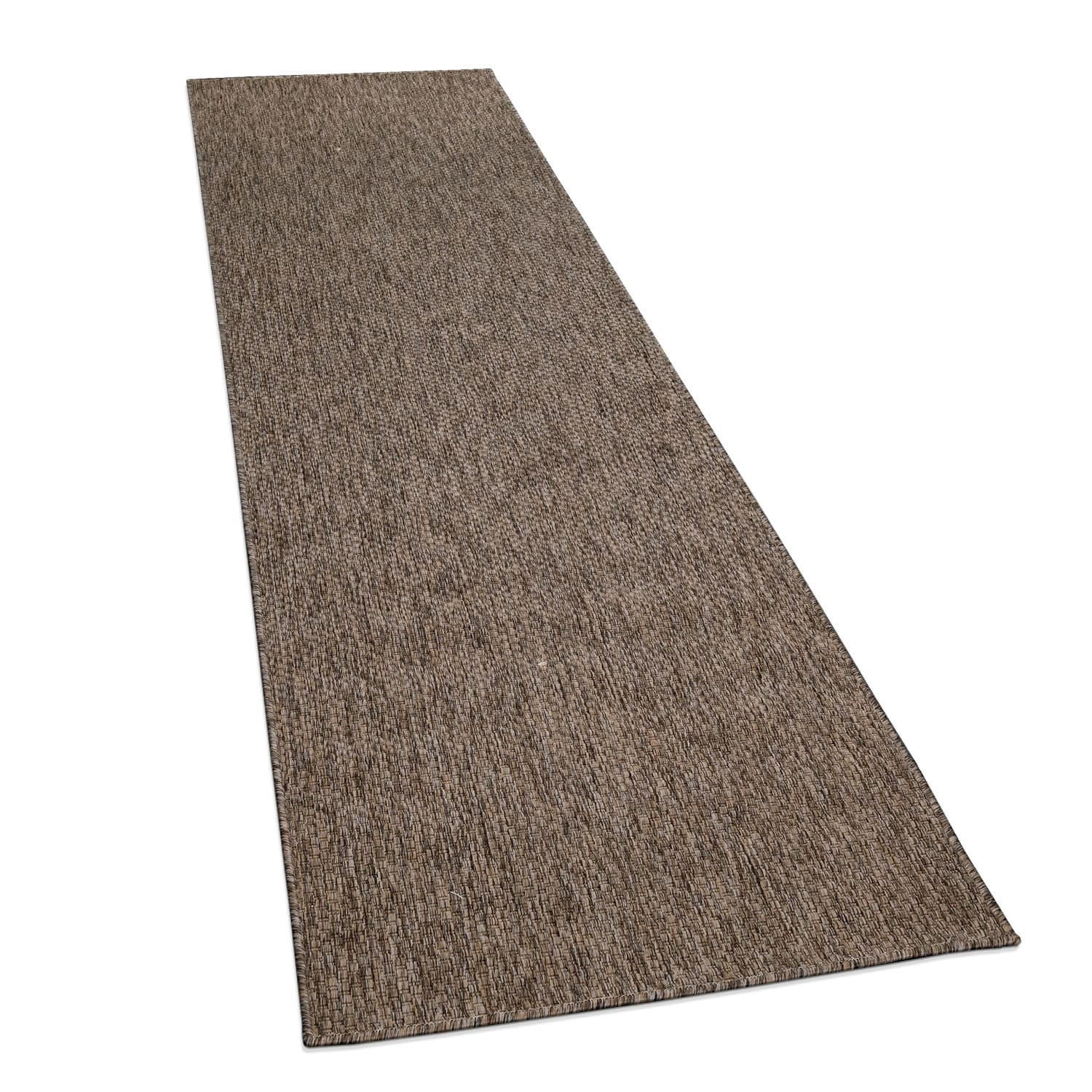 Paco Home Outdoorteppich Taupe 80x250 cm