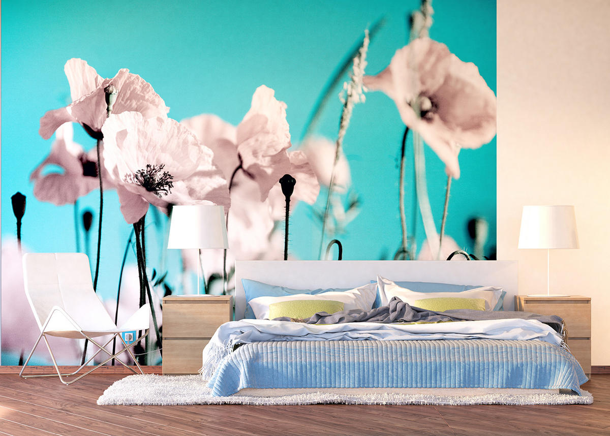 FOTOTAPETE Blumen 375 x 270 cm - Pink, Papier (375/270cm) - Sanders & Sanders