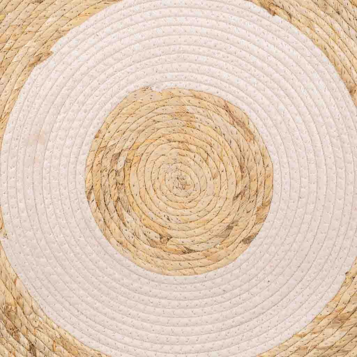 NATURFASERTEPPICH braun handgewebt D100x1 cm - Multicolor, Naturmaterialien/Naturmaterialen (100/100cm) - Wanderlust