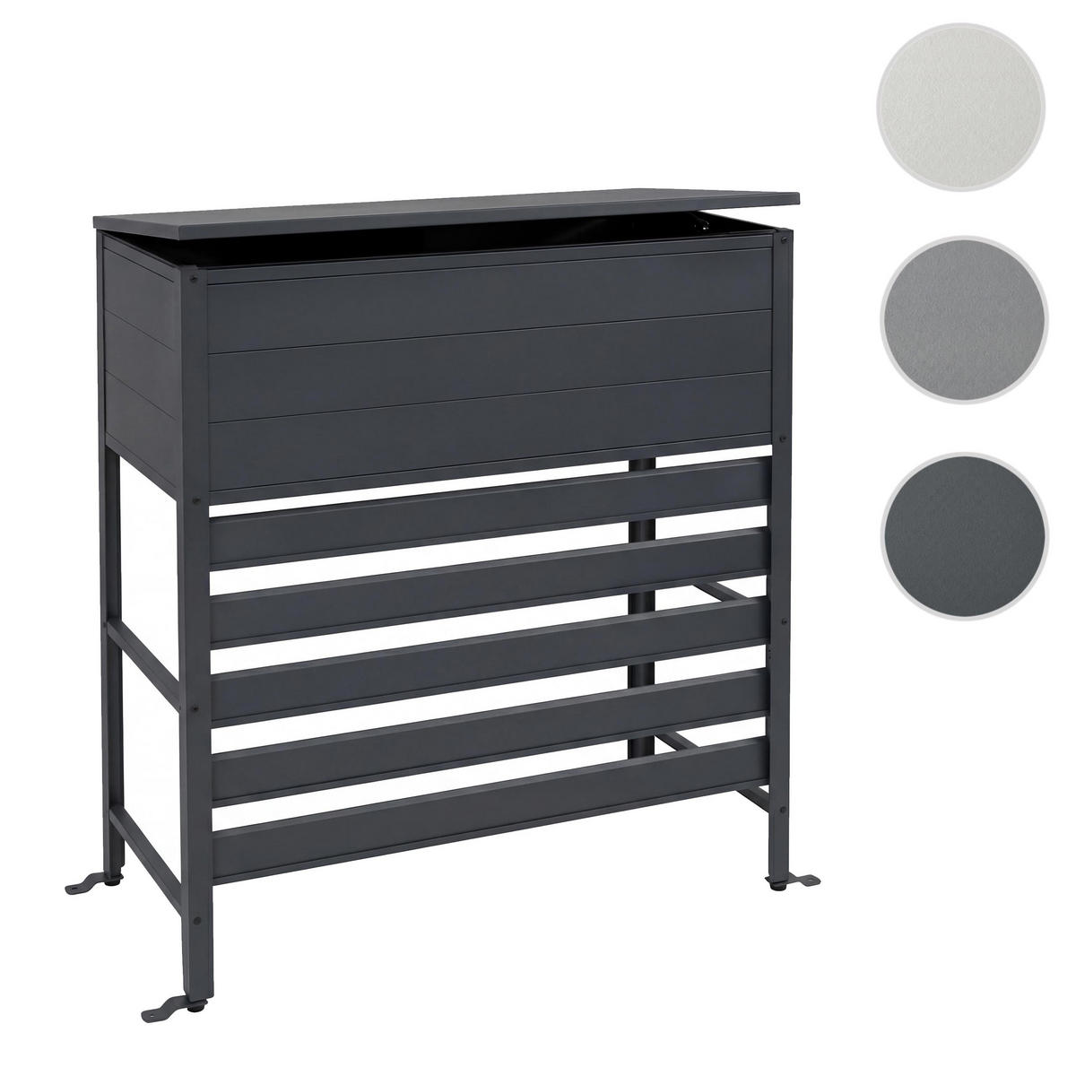 VERKLEIDUNG für Klimaanlage/Wärmetauscher 110x96x43cm Anthrazit - Anthrazit, Metall (96/110/43cm) - PROREGAL
